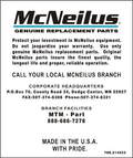 McNeilus 0214523 – MTL-GENUINE Mcneilus Parts