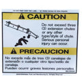 0215060 | McNeilus | SIGN,SAFE,CAUT,EXCEED 3 CHUTE