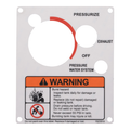 McNeilus 1523519 – Sign, Safe, Warn, Water SYS Pres