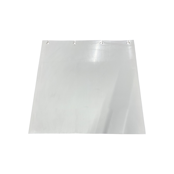 McNeilus 1681823 – Mudflap, Plastic, White MX, 24X24