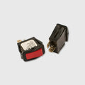 715660 | Con-Tech Manufacturing | ROCKER SWITCH - RED, MOM - 2 POSITION