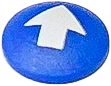 715691 | Con-Tech Manufacturing | BUTTON - SWITCH - ELITE JOYSTICK, CHUTE UP/DN