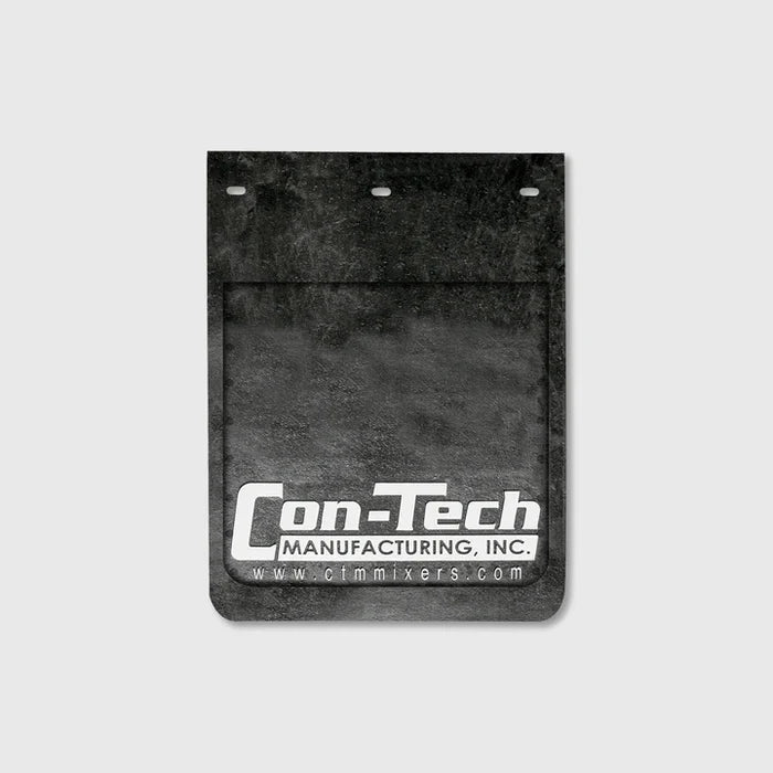 730043 | Con-Tech Manufacturing | TRAILER MUDFLAP, RUBBER, 12X15, BK