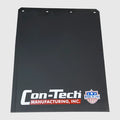 730064 | Con-Tech Manufacturing | Mud Flap - Black 24 X 30, Ctm Logo