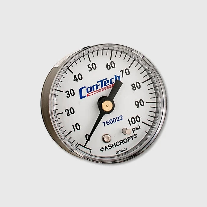 760022 | Con-Tech Manufacturing | Gauge-water Tank Air Press, 0-100 Psi