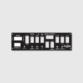 799041 | Con-Tech Manufacturing | PLACARD - IN CAB CONTROL BOX