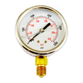 Western Mixer 85699-JIC – 0-5000 # Hydraulic Gauge W/JIC Fittings U-BOLT, NO Flange