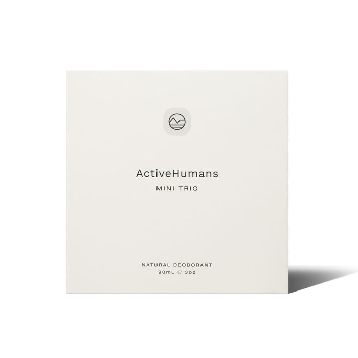 Active Humans Mini Trio (3 x 30ml) Deodorants & Antiperspirants Active Humans