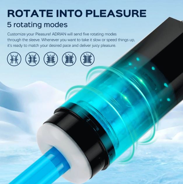 ADRIAN - Water Spa Rotating Masturbator