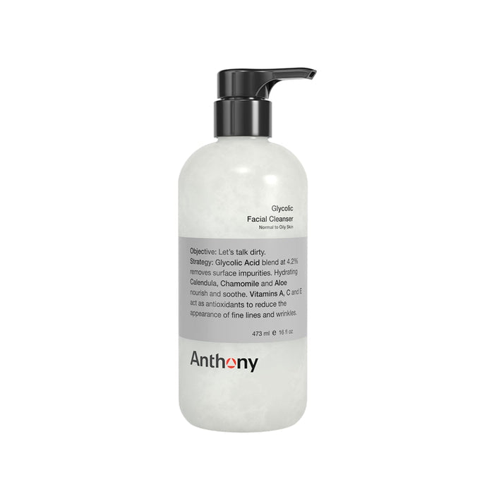 Anthony Logistics Glycolic Facial Cleanser (Size Options) Cleansers Anthony Logistics 473ml