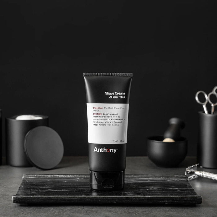 Anthony Logistics Shave Cream (177ml) Shaving Creams Anthony Logistics