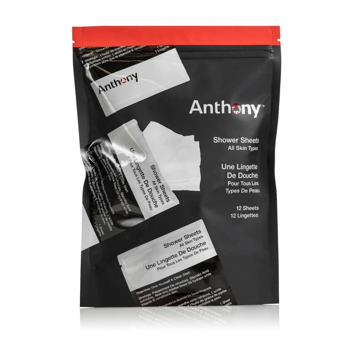 Anthony Logistics Shower Sheets (12 Sheets) Pads & Peels Anthony Logistics