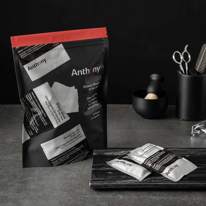 Anthony Logistics Shower Sheets (12 Sheets) Pads & Peels Anthony Logistics