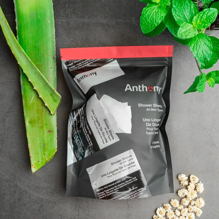 Anthony Logistics Shower Sheets (12 Sheets) Pads & Peels Anthony Logistics