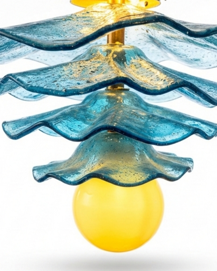 Azure Cascade Royale Pandent Light - Aartaa decor
