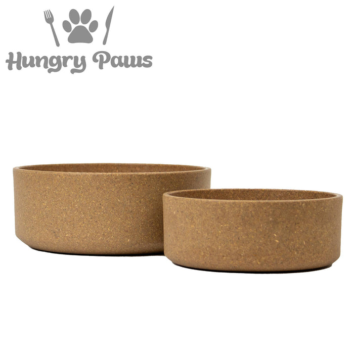 Bamboo Dog & Cat Feeding Bowl | Eco - Friendly, Non - Slip - Pilgrim Pet Supplies