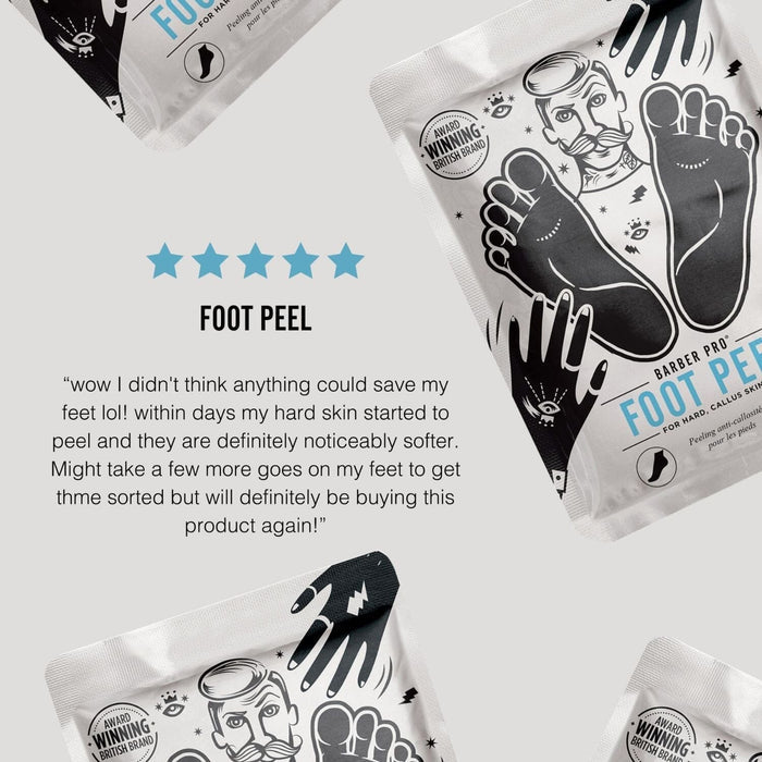 Barber Pro Foot Peel (40g) Hands & Feet Barber Pro