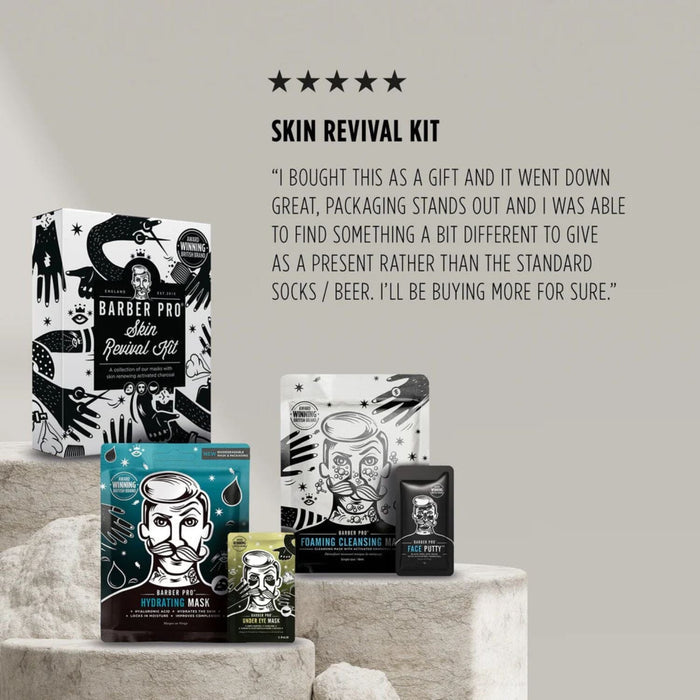 Barber Pro Skin Revival Kit Masks Barber Pro