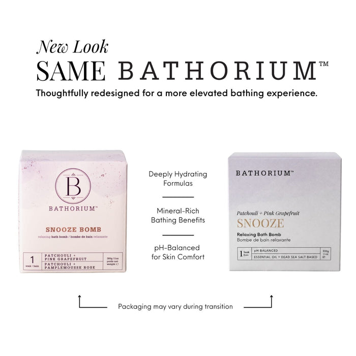 Bathorium Bath Bomb - Snooze Bomb (300g) Bath Salt / Soaks Bathorium
