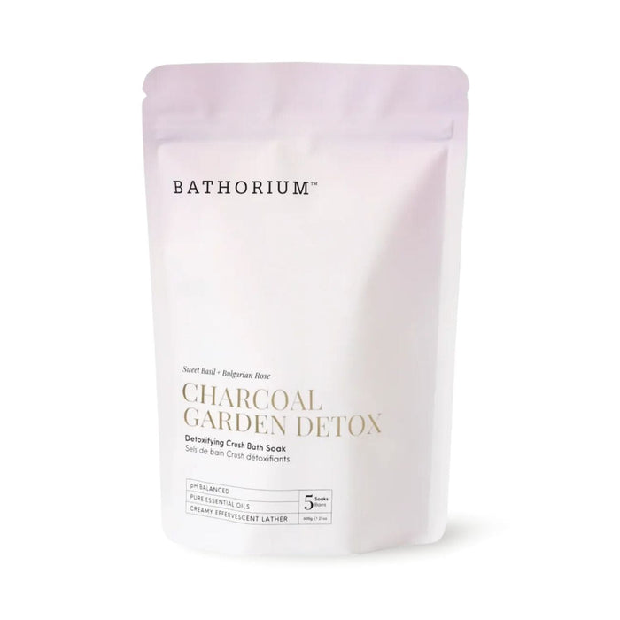 Bathorium Crush Detoxifying Bath Soak - Charcoal Garden Detox (Size Options) Bath Salt / Soaks Bathorium