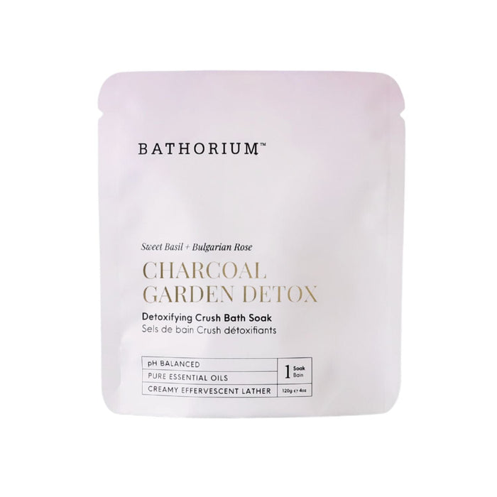 Bathorium Crush Detoxifying Bath Soak - Charcoal Garden Detox (Size Options) Bath Salt / Soaks Bathorium