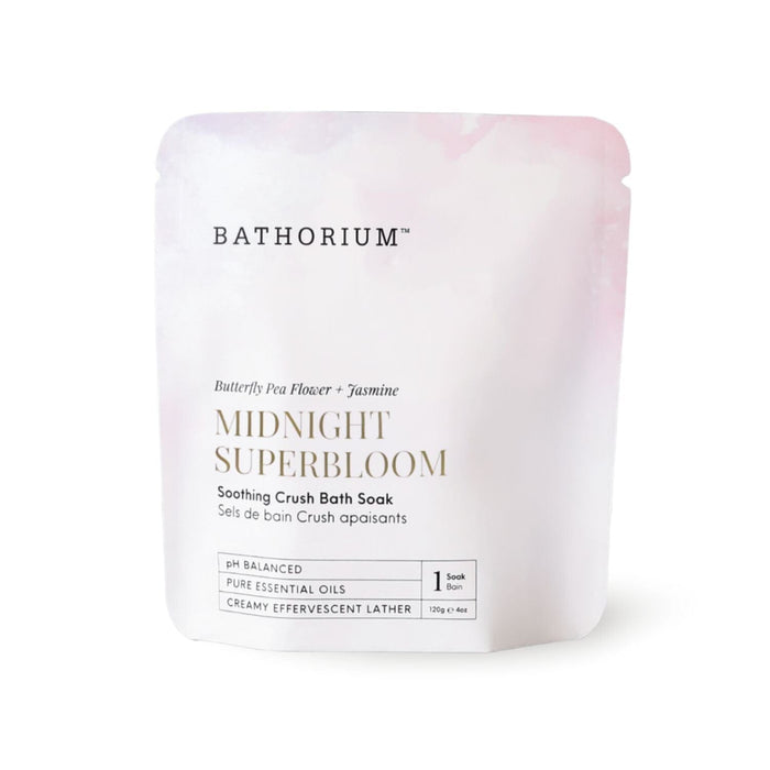 Bathorium Crush Relaxing Bath Soak - Midnight Superbloom (Size Options) Bath Salt / Soaks Bathorium 120g (1 bath)