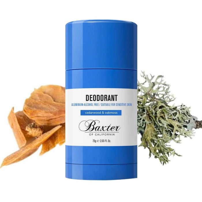Baxter of California Deodorant - Cedarwood & Oakmoss Essence (75g) Deodorants & Antiperspirants Baxter Of California