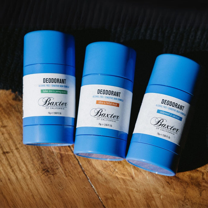 Baxter of California Deodorant - Citrus & Herbal Musk (75g) Deodorants & Antiperspirants Baxter Of California