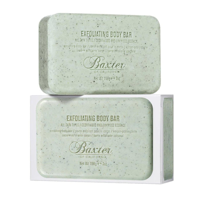 Baxter of California Exfoliating Body Bar - Cedarwood & Oakmoss Essence (Size Options) Bar Soaps Baxter Of California