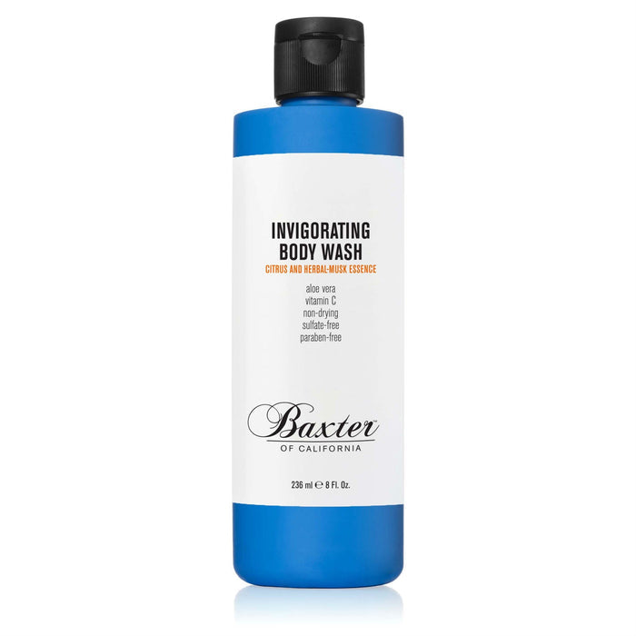 Baxter of California Invigorating Body Wash - Citrus and Herbal-Musk Essence (Size Options) Shower Gels & Washes Baxter Of California 236ml