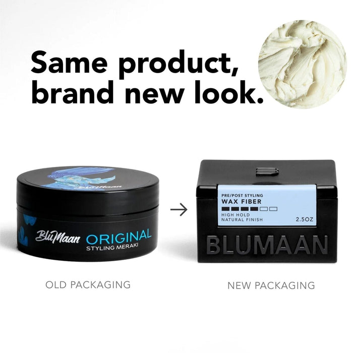 Blumaan Pre/Post Styling Wax Fiber (71g) Putties & Pastes BluMaan