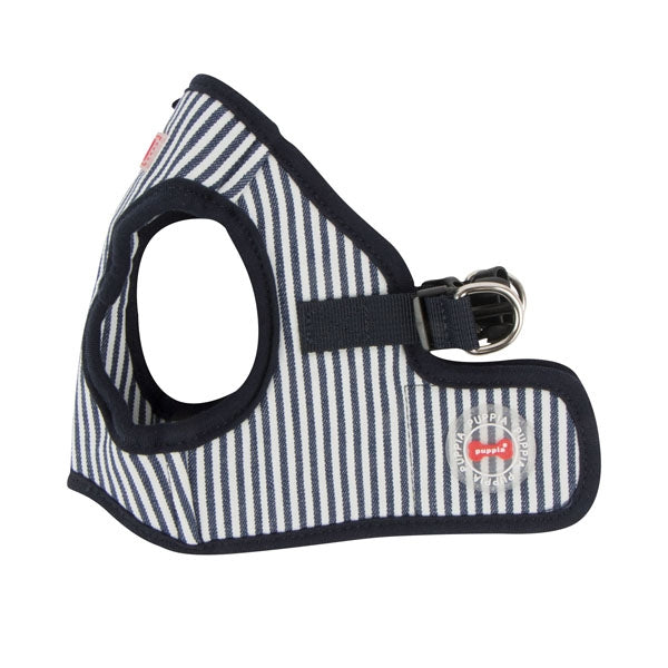 Bobby Vest Striped Navy Medium