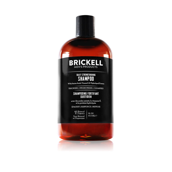 Brickell Daily Strengthening Shampoo (Options) Shampoos Brickell 473ml