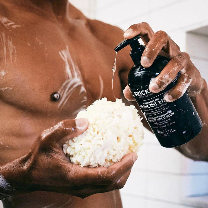 Brickell Rapid Wash for Hair, Body, & Face (Options) Shower Gels & Washes Brickell