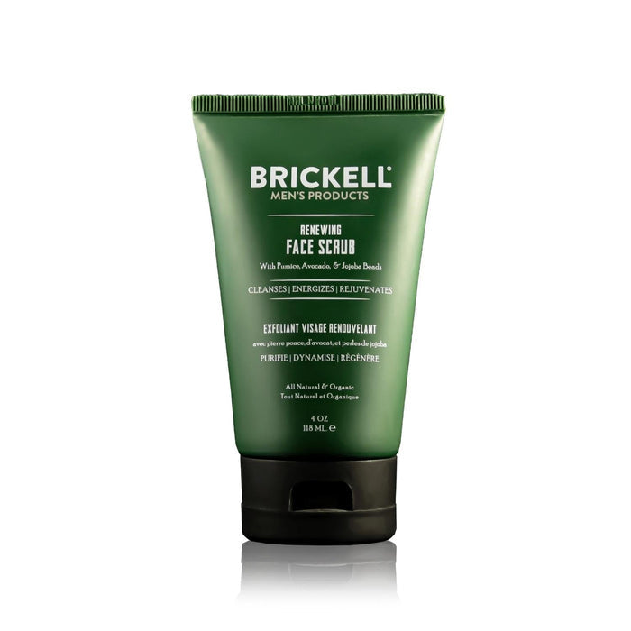 Brickell Renewing Face Scrub (Size Options) Scrubs Brickell 118ml