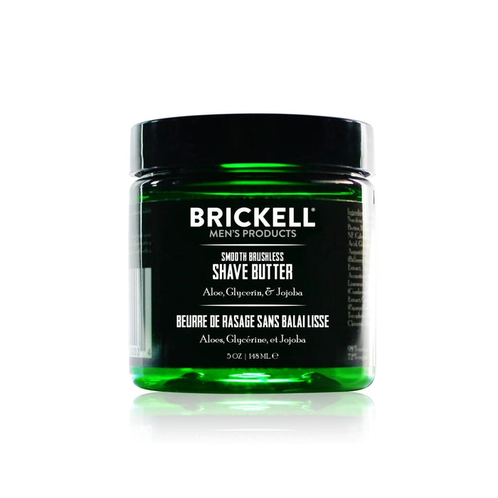 Brickell Smooth Brushless Shave Butter (Options) Shaving Creams Brickell