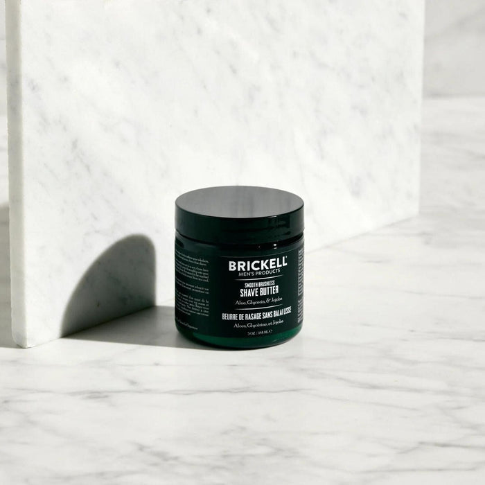 Brickell Smooth Brushless Shave Butter (Options) Shaving Creams Brickell