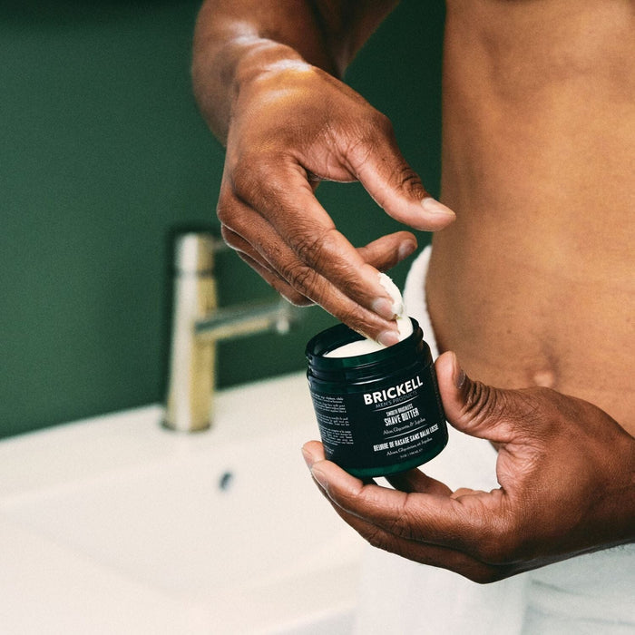 Brickell Smooth Brushless Shave Butter (Options) Shaving Creams Brickell