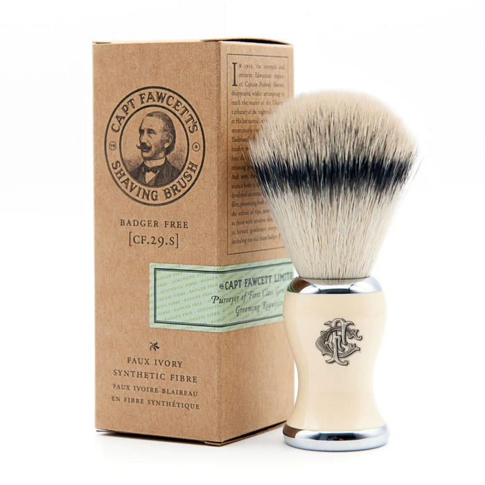 Captain Fawcett Badger Free Shaving Brush Synthetic Brushes Capt. Fawcett