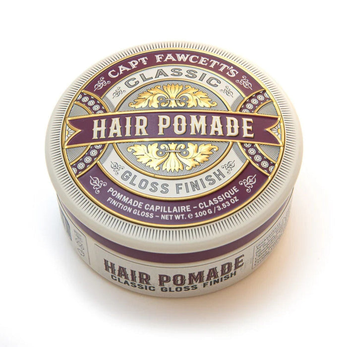 Captain Fawcett Classic Pomade - Burgundy (100g) Pomades Capt. Fawcett