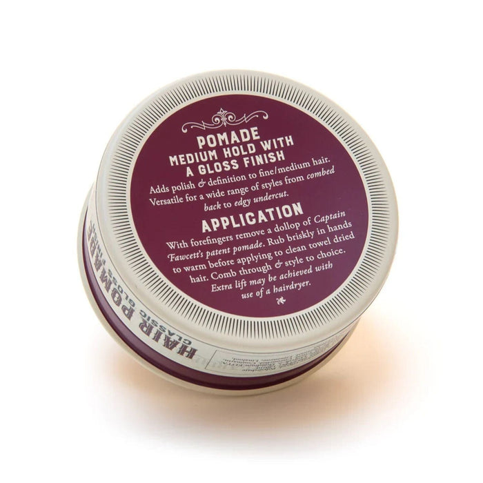 Captain Fawcett Classic Pomade - Burgundy (100g) Pomades Capt. Fawcett