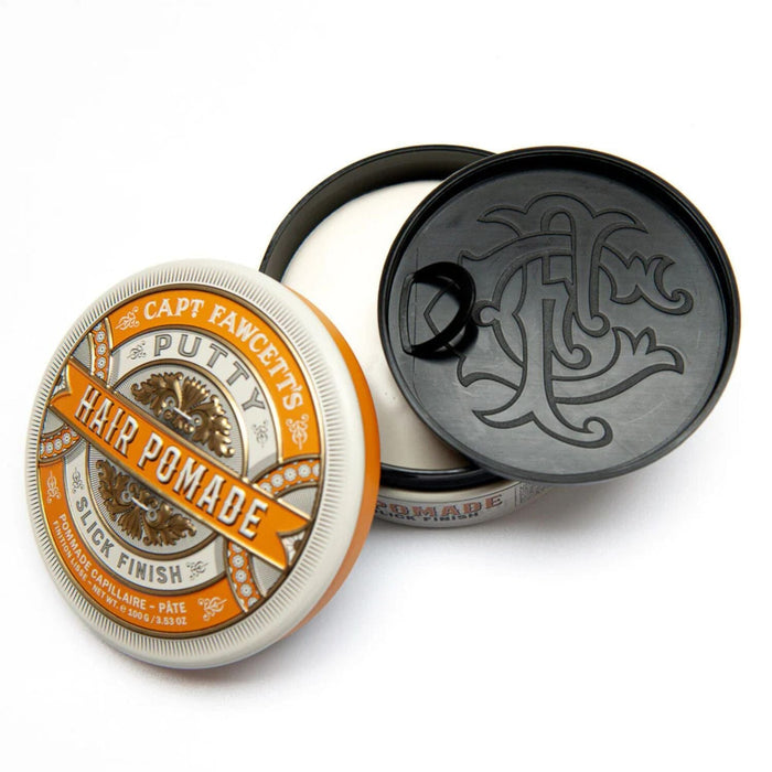 Captain Fawcett Putty Pomade - Ochre (100g) Putties & Pastes Capt. Fawcett