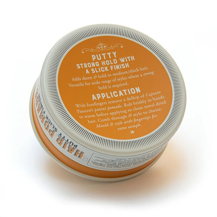 Captain Fawcett Putty Pomade - Ochre (100g) Putties & Pastes Capt. Fawcett