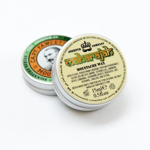 Captain Fawcett's Maharajah Moustache Wax (15ml) Moustache Waxes Capt. Fawcett