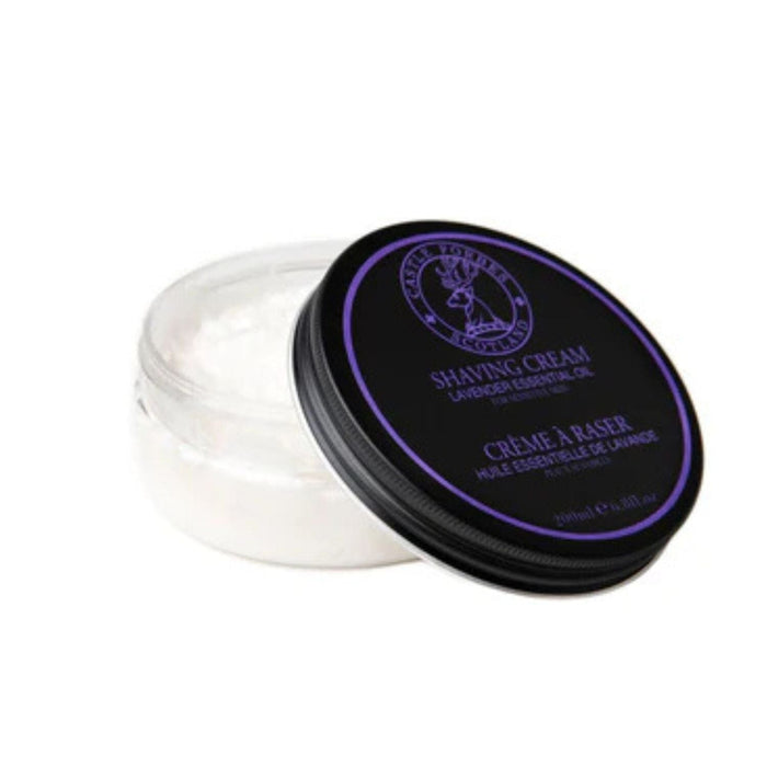 Castle Forbes Lavender Essential Oil Shaving Cream (200ml) Shaving Creams Castle Forbes