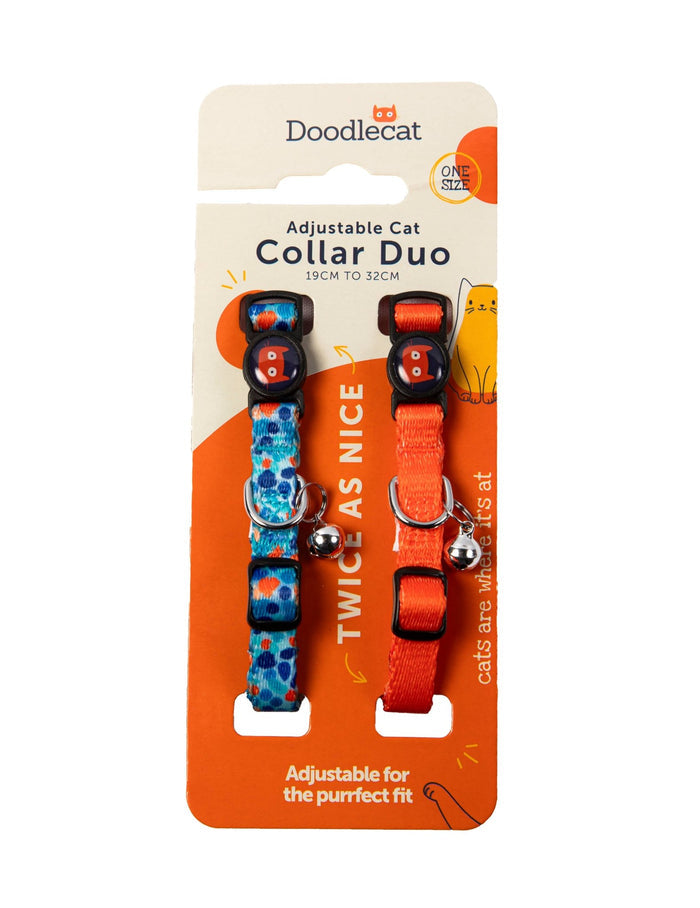 Cat Collar Duo Sets - Pilgrim Pet Supplies