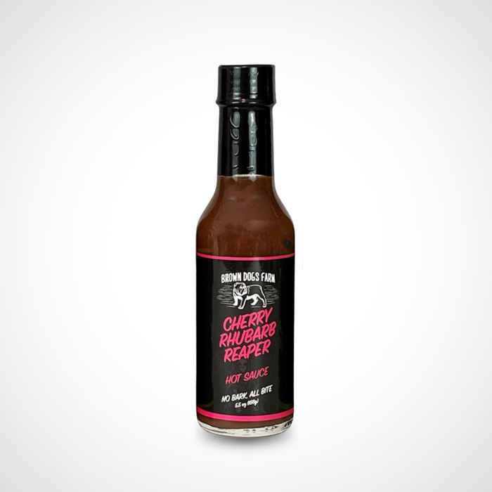 Brown Dogs Farm Cherry Rhubarb Reaper Hot Sauce