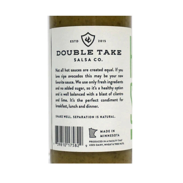 Cilantro Avocado Hot Sauce