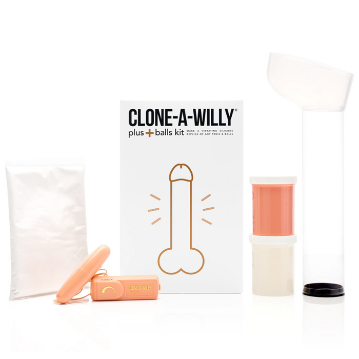 Clone-A-Willy: Plus+ Balls Kit - Light Skintone