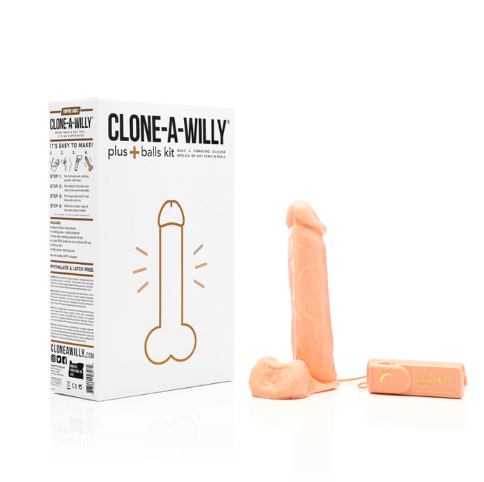 Clone-A-Willy: Plus+ Balls Kit - Light Skintone